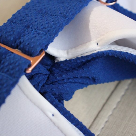 Shade & Shore Target Bikini Swim Top - Deep Blue - Size 34D - Picture 7 of 7